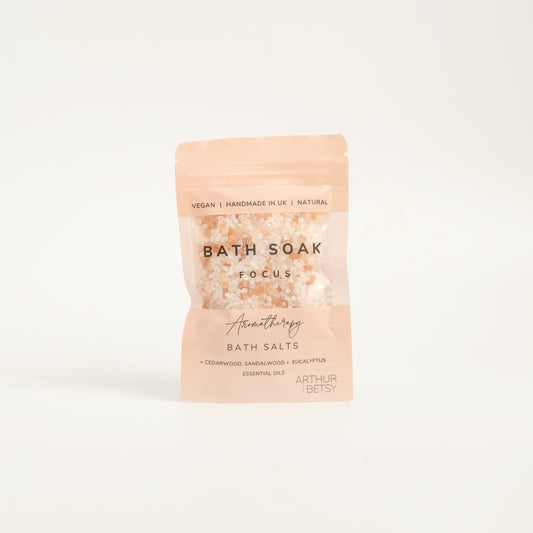 Aromatherapy bath salts - Focus - 70g